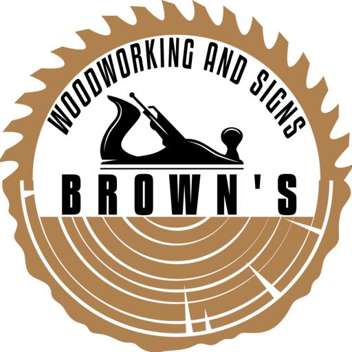 Brown's Woodworking logo